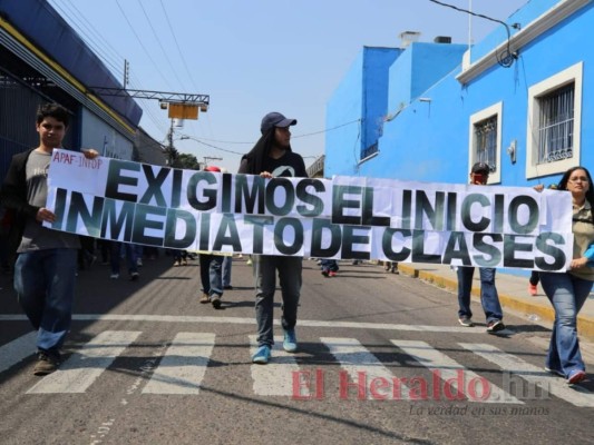 FOTOS: Las exigencias de los hondureños en el Día del Trabajador