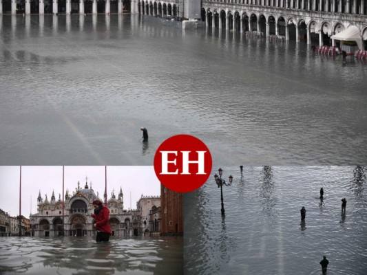 Las fotos más impactantes de las inundaciones en Venecia