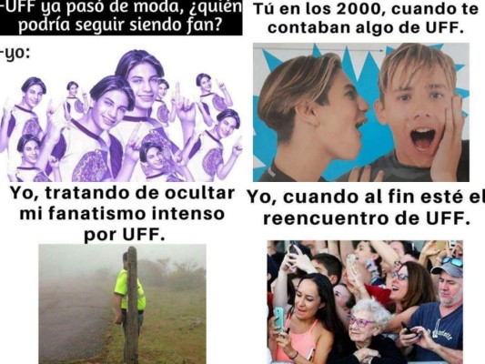 Los memes que ha generado la noticia del reencuentro de la agrupación venezolana UFF