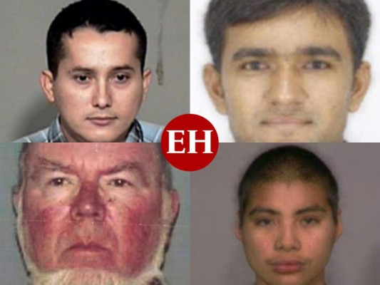 Recompensas de hasta $20 millones por los 10 criminales más buscados del FBI ¿Los has visto?  