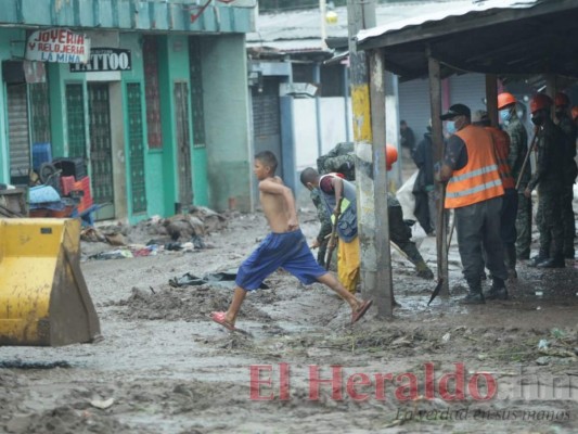 FOTOS: Las huellas de Eta en la capital que reviven la pesadilla del huracán Mitch