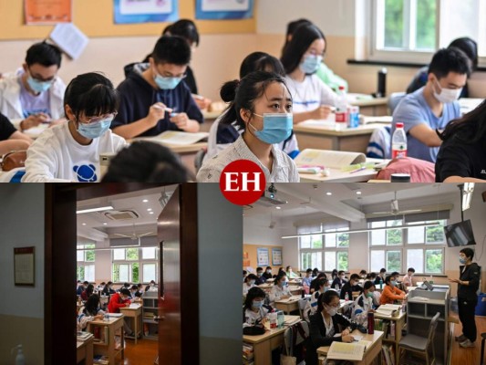 Estrictos protocolos para volver a clases en Shangái ¿Qué podemos replicar? (FOTOS)