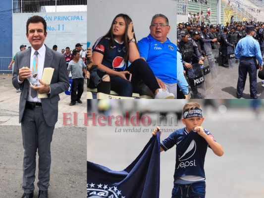 Aficionados empiezan a llenar el Estadio Nacional para la final entre Motagua y Olimpia