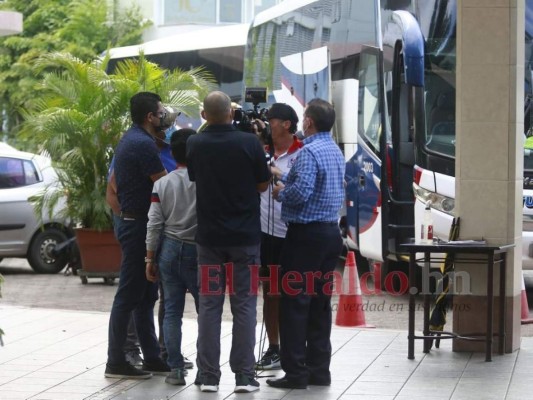 Así se vivió la llegada de Olimpia a San Pedro Sula para disputar el título ante Real España