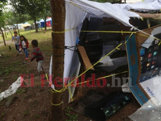 La otra cara de Iota: El drama en los albergues de Tegucigalpa (FOTOS)