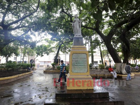 Abandonado y lleno de basura, así está el parque La Libertad de Comayagüela