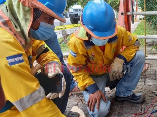 En imágenes: Tras hurto, cortan la energía eléctrica en exclusivas colonias de la capital