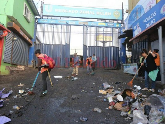 Más de 100 toneladas de basura dejó la Navidad en las calles capitalinas