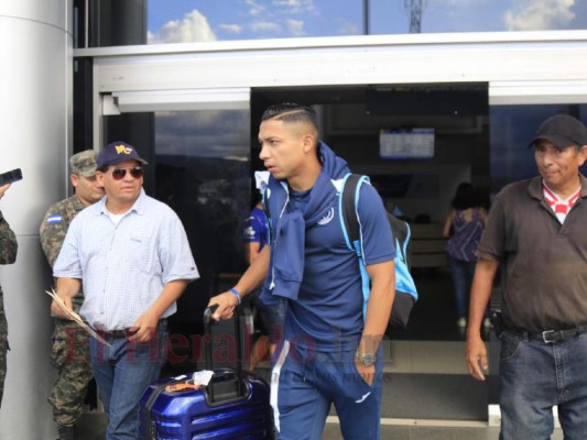 FOTOS: Así regresó Motagua a Tegucigalpa tras el empate en El Salvador