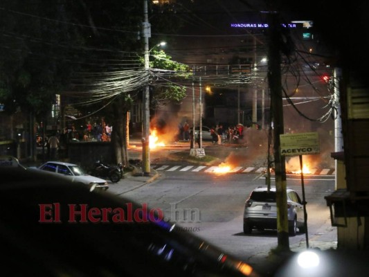 Las imágenes que dejaron las protestas del viernes en Honduras