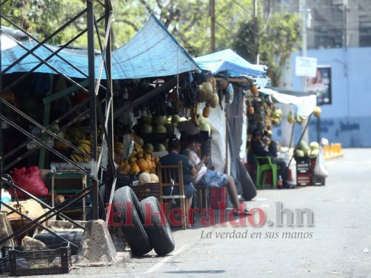 FOTOS: Las vacías calles de la capital de Honduras tras 69 días de cuarentena