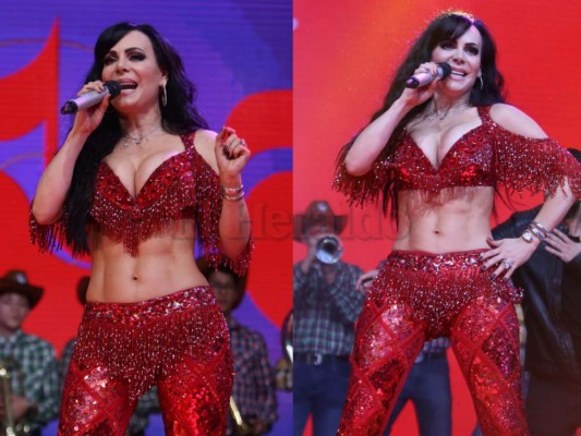 Las curvas de infarto de Maribel Guardia causan furor en Honduras