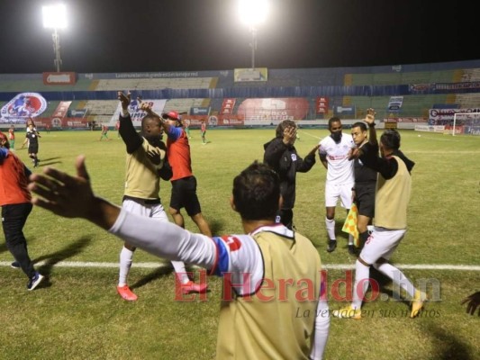 Celebración merengue y reclamos al árbitro: lo que no se vio del Olimpia-Marathón