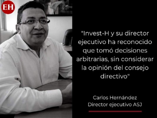 Las frases del director ejecutivo de ASJ tras perjuicio millonario de Invest-H