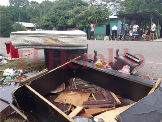 FOTOS: El drama que viven decenas de familia en la zona sur de Honduras tras las lluvias