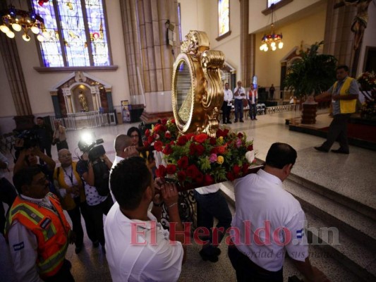 FOTOS: Así fue la peregrinación de Copeco en honor a la Virgen de Suyapa