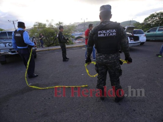 FOTOS: Así fue la captura de tres presuntos secuestradores que mataron a quien llevaban raptado en la capital de Honduras