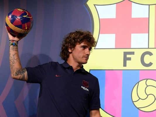 FOTOS: Así fue la presentación de Antoine Griezmann con el Barcelona