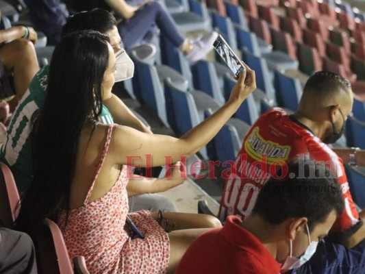 Así fue el regreso del público a los estadios de fútbol en Honduras (Fotos)