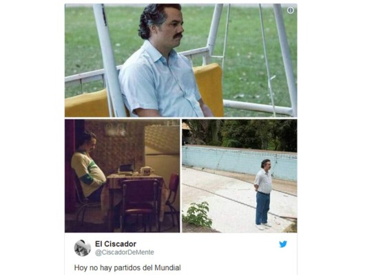 Los memes de un día sin partidos del Mundial de Rusia