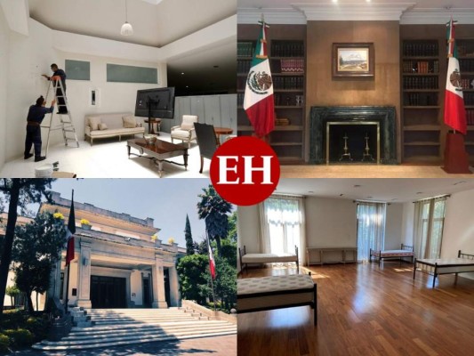 FOTOS: Los Pinos, lujosa residencia presidencial que alojará a personal de salud en México