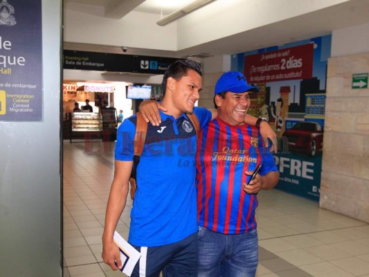 FOTOS: Motagua viaja a Nicaragua tras violento clásico; Emilio es baja