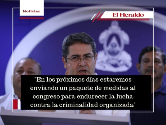 Así reaccionó JOH ante señalamientos de recibir dinero del narco para campaña