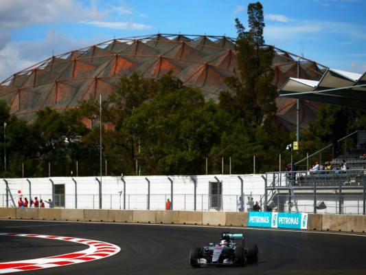 Primeras pruebas del Gran Premio de México de F1 en la Ciudad de México