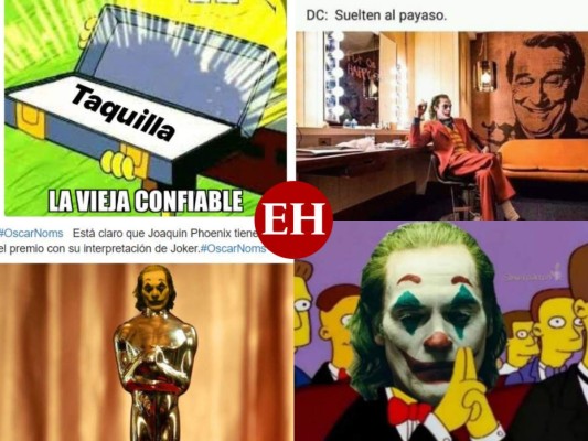 Los memes de Joker tras liderar nominaciones de los Oscar 2020