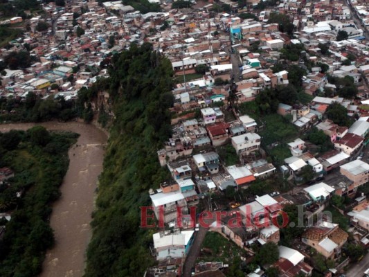 FOTOS: Así se ve desde lo alto la capital de Honduras tras golpe de Eta