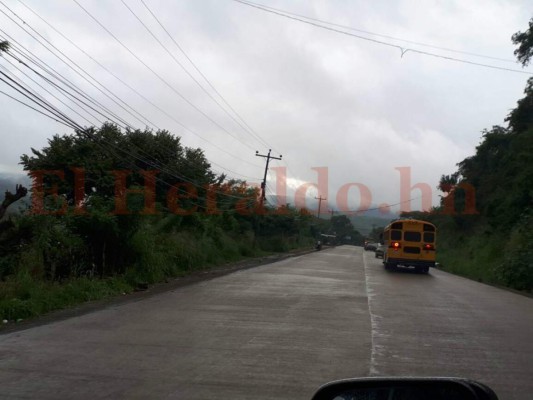 Las imágenes del nuevo tramo de la carretera al sur habilitado este miércoles