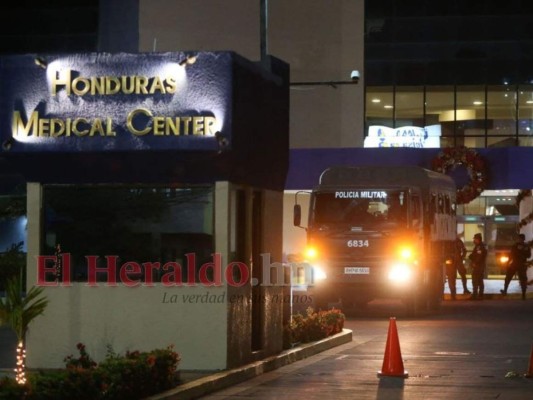 Incertidumbre y zozobra: Así fue militarizado hospital privado para atender a recluso en Tegucigalpa