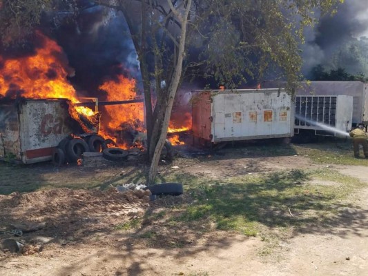 Imágenes del pavoroso incendio que dejó millonarias pérdidas en Danlí