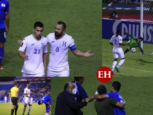 No se vio en TV: Regaños, visitas y mejores jugadas en el duelo de Honduras vs El Salvador