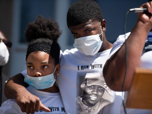 Las protestas en honor a Ahmaud Arbery, afroamericano asesinado en EEUU  