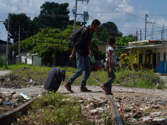 Caravana migrante de hondureños, salvadoreños y haitianos suma más personas en México (Fotos)