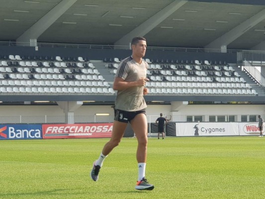 Así está Cristiano Ronaldo a once días de su debut con la Juventus