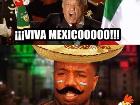 AMLO no se salvó de los memes por el emotivo grito de independencia