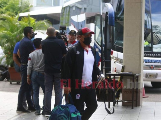 Así se vivió la llegada de Olimpia a San Pedro Sula para disputar el título ante Real España