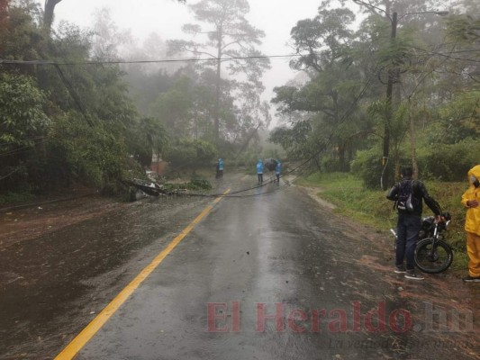 Una muerte y devastación deja la tormenta Iota a su llegada a Honduras (FOTOS)