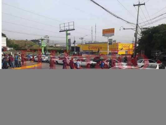 Así es el ambiente que deja el paro de transporte en Honduras