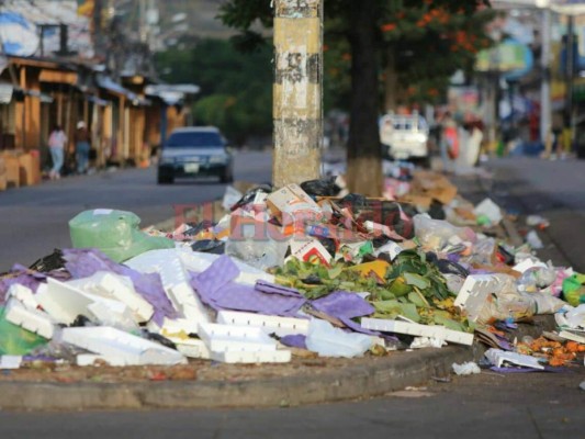 Más de 100 toneladas de basura dejó la Navidad en las calles capitalinas