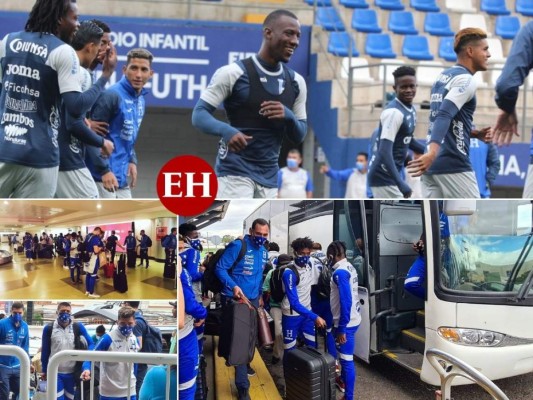 Selección de Honduras Sub-23 se prepara para amistoso en Costa Rica (FOTOS)