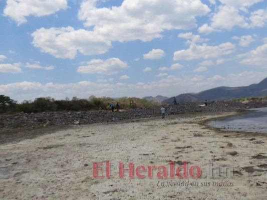 La sequía del río Choluteca reflejada en ocho imágenes