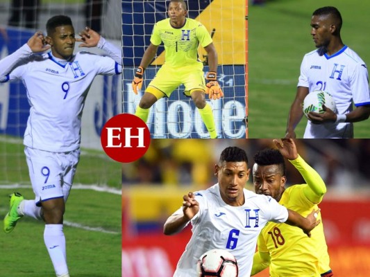 El once de la Selección de Honduras ante Jamaica en el debut de la Copa Oro