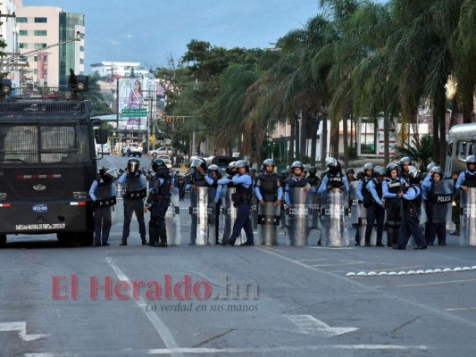 Las imágenes que dejaron las protestas del viernes en Honduras