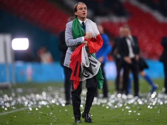 La celebración italiana, la decepción inglesa e invitados de lujo en Wembley: la final de la Euro en imágenes