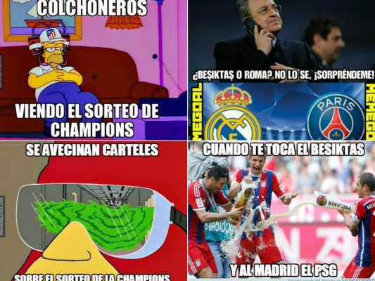 ¡MEMES! A reír con las ocurrentes imágenes que nos dejó el sorteo de Champions League