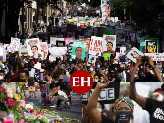 'Hartos de que nos maten': marchan en Atlanta contra el racismo en EEUU (FOTOS)  