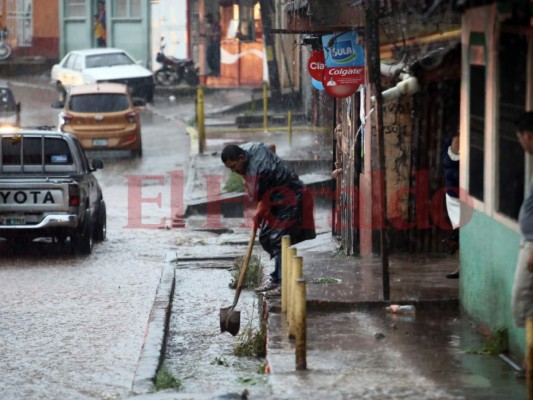 Imágenes de las inundaciones en la capital de Honduras